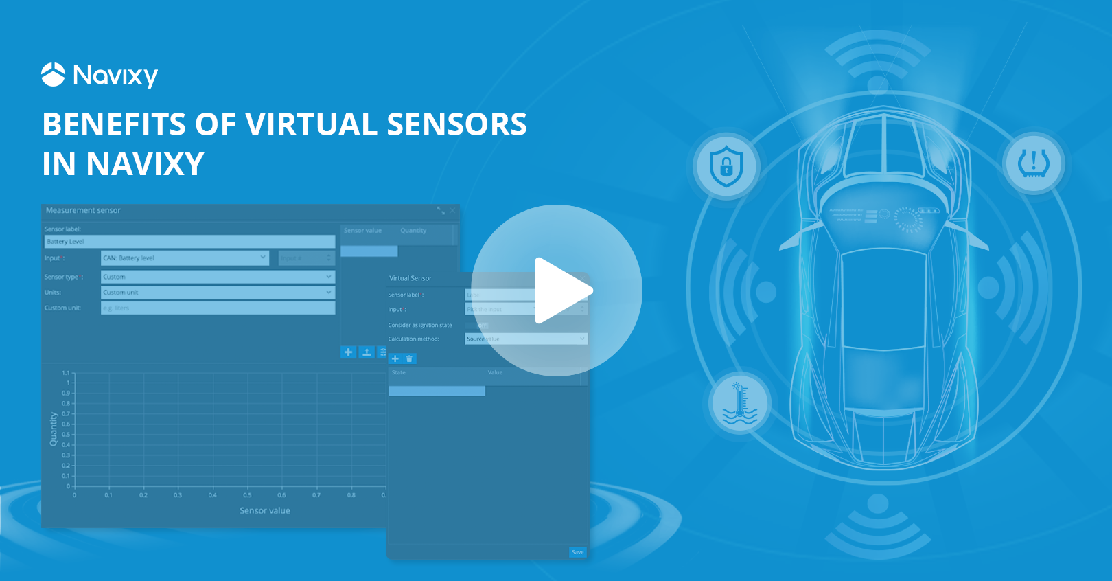 Sensor-agnostic telematics: using virtual sensors in Navixy