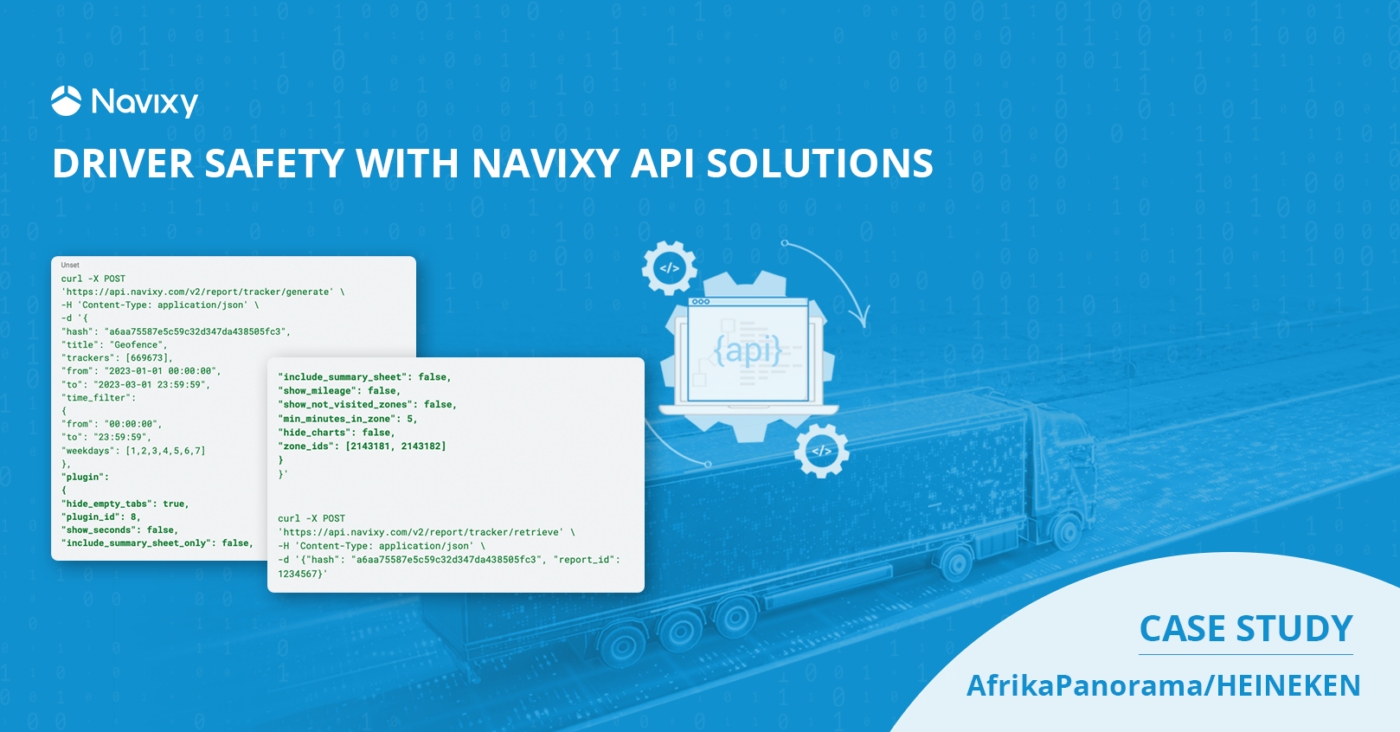 Developing solutions for driver safety: identifying driving patterns with Navixy API