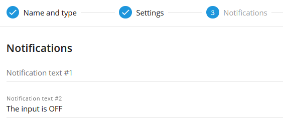Inputs triggering Inputs triggering