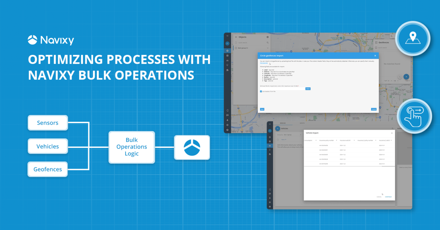 Bulk operations in Navixy: optimization for business processes