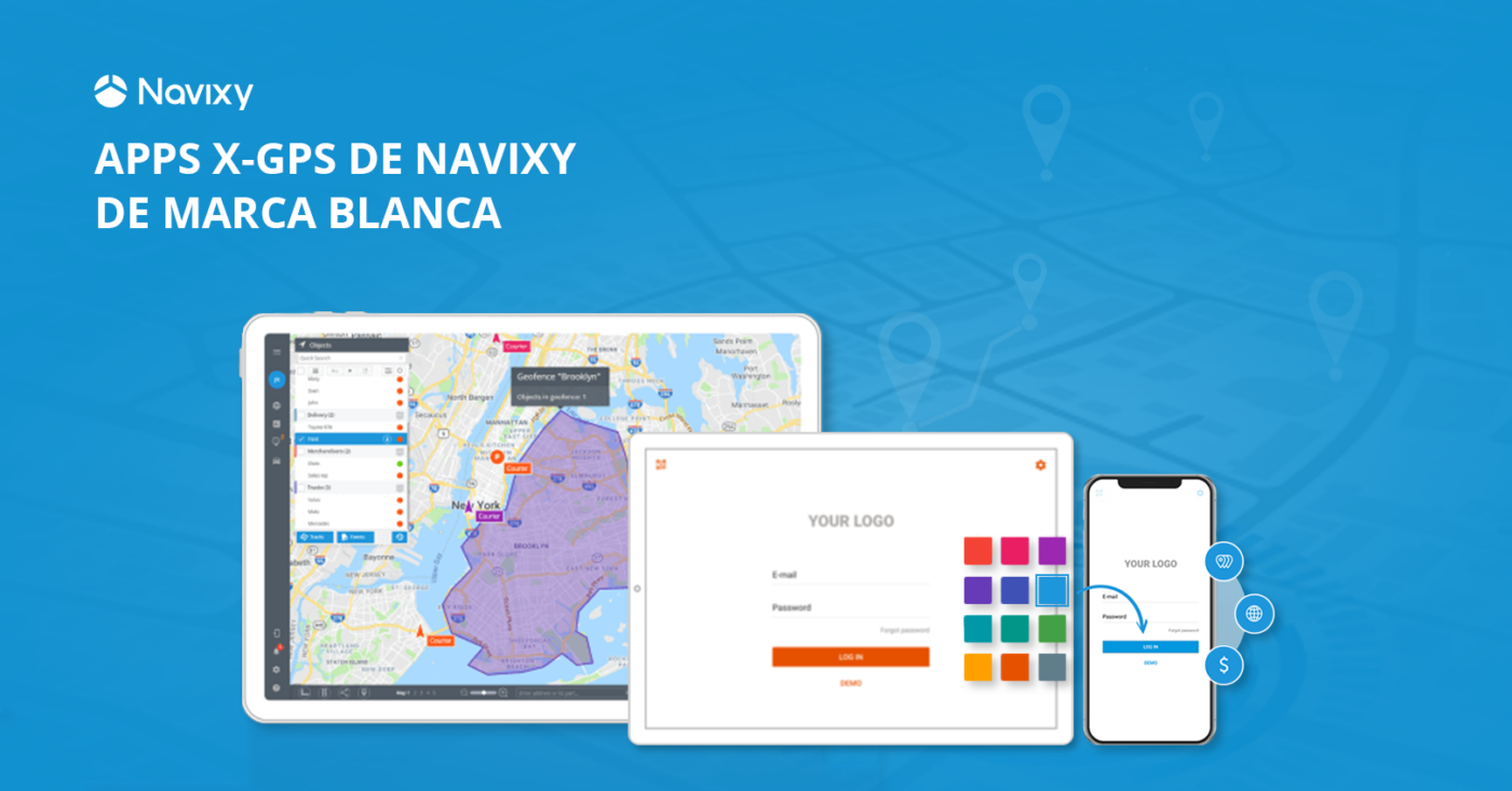 Apps X-GPS de Navixy: una opción inteligente para telemática de marca blanca