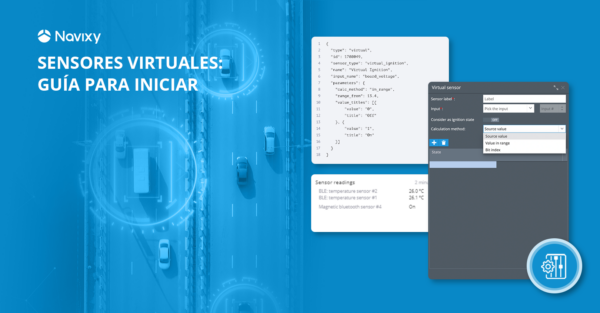 sensores virtuales navixy