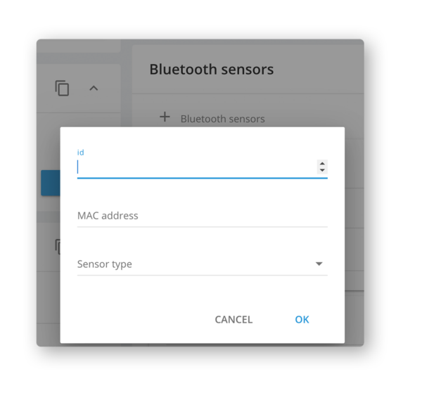 Add a Bluetooth sensor in Navixy