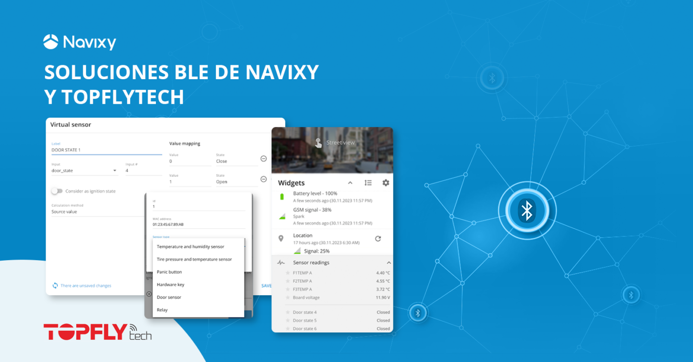 Liderando el camino en telemática BLE: destacando las soluciones de TOPFLYtech en América