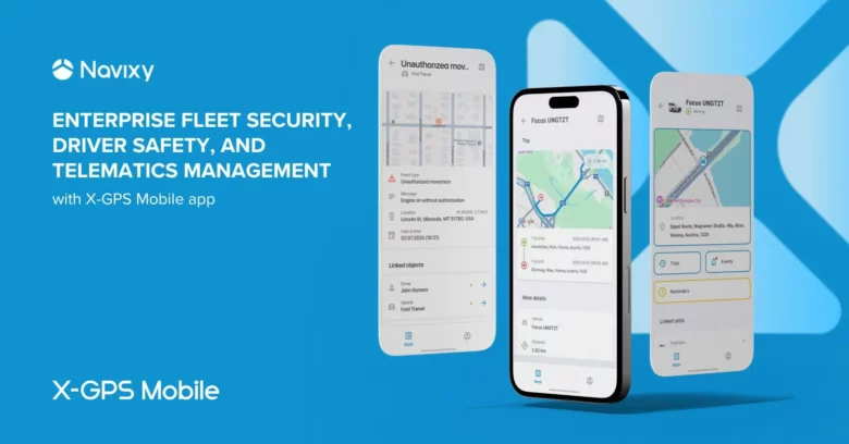 fleet security with X-GPS Mobile app