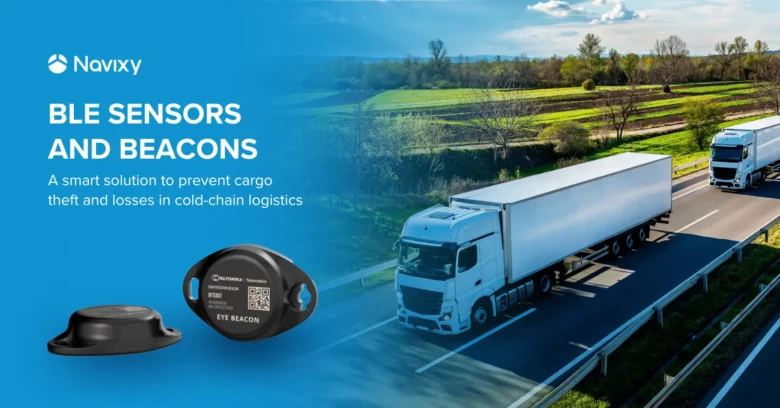 BLE sensors and beacons in cold-chain logistics