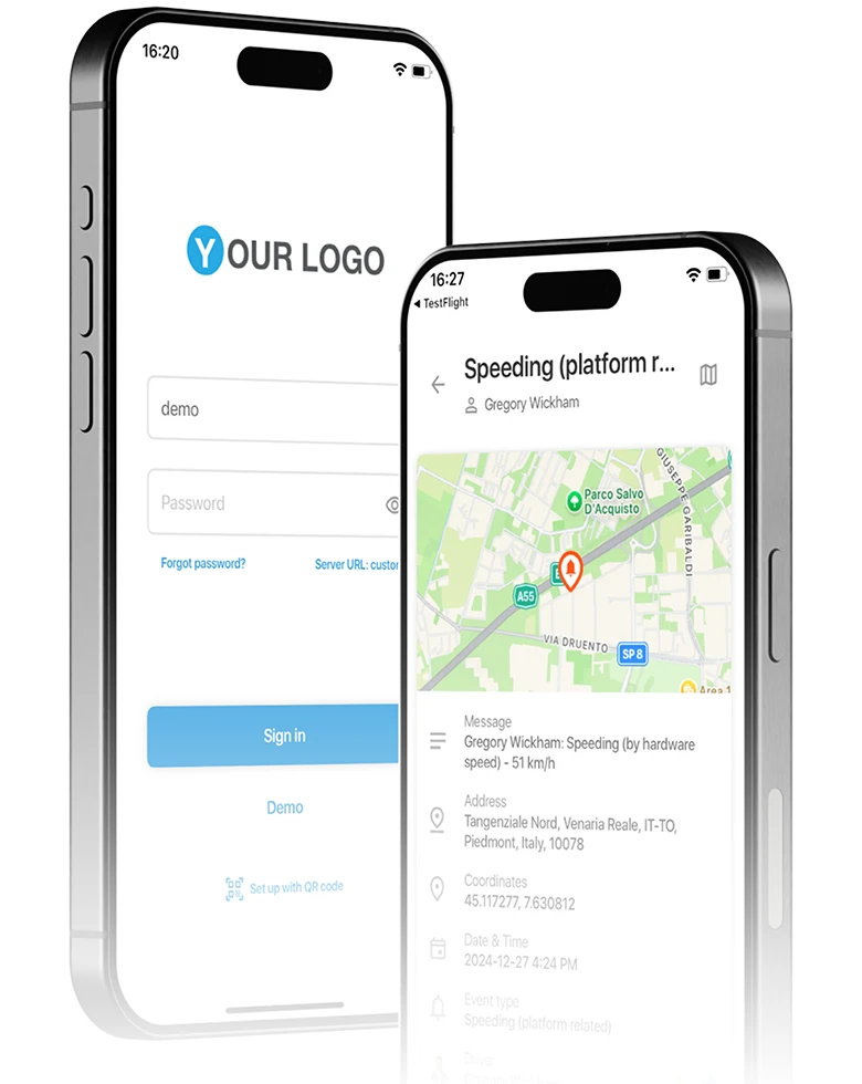 GPS tracking software - Features Brand awareness