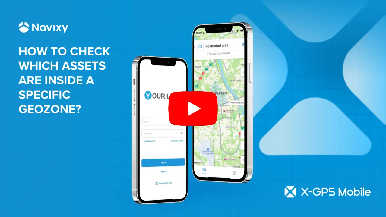 How to check which assets are inside a geozone
