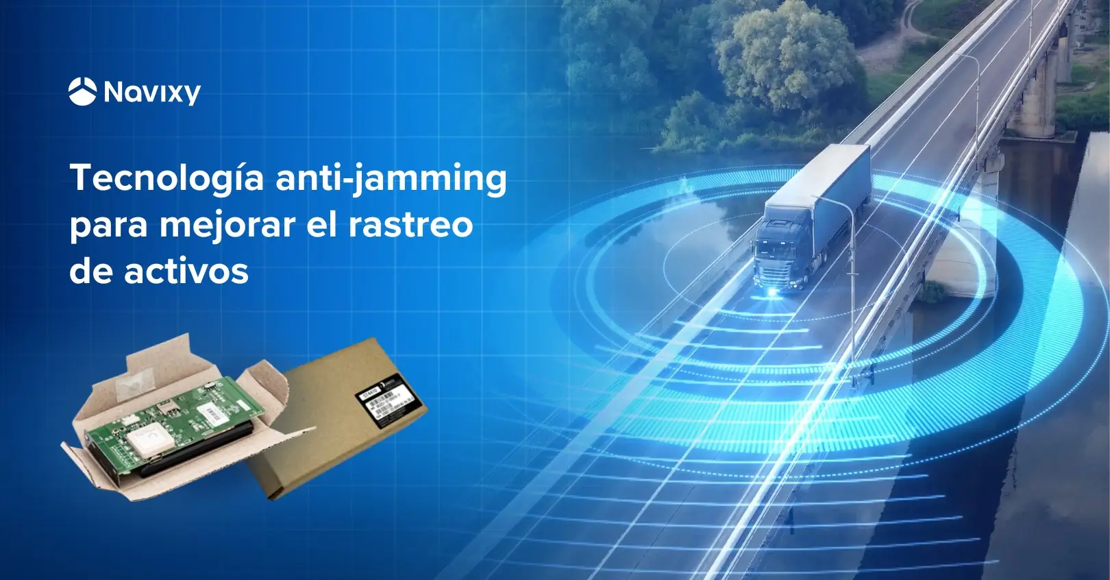 Protección contra interferencias GPS para el rastreo de alta seguridad. Protege mejor lo que más importa.