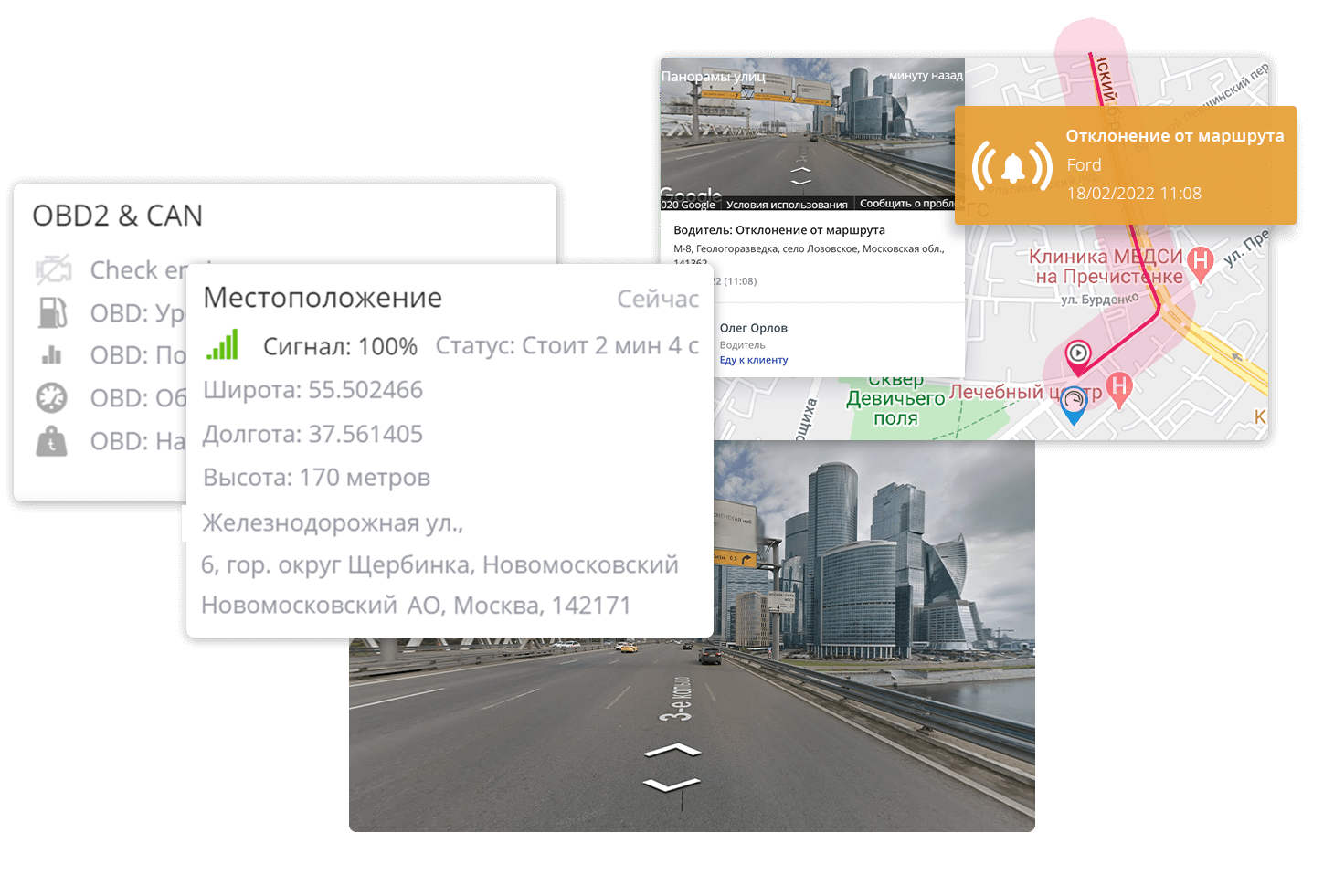 Телематические данные