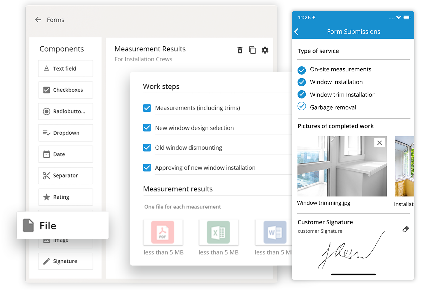 Digital forms