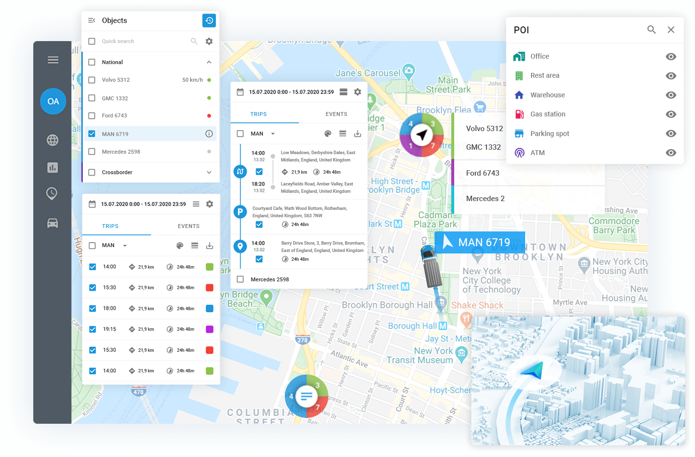 Fleet Vehicle Asset Tracking